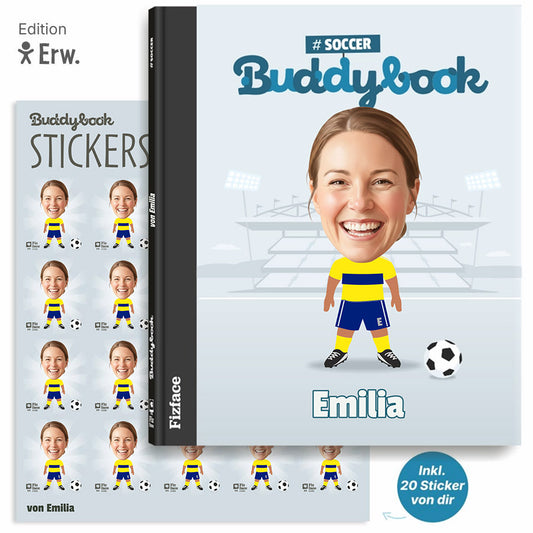 Buddybook Soccer – Adults Edition