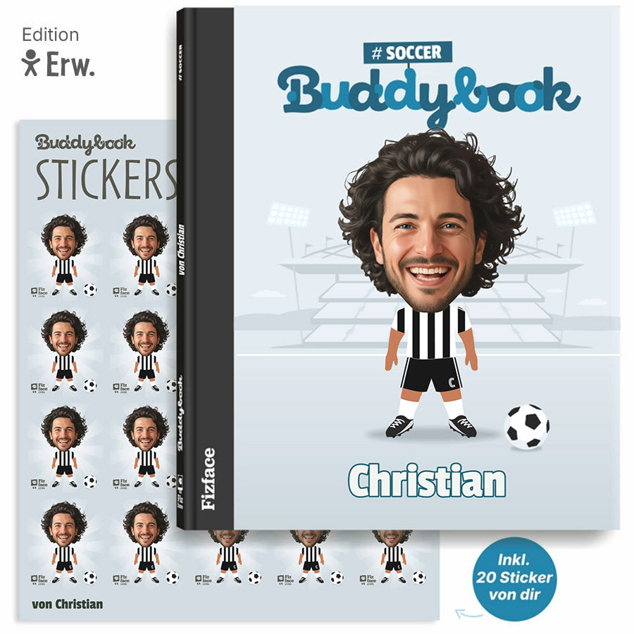 Buddybook Soccer – Adults Edition
