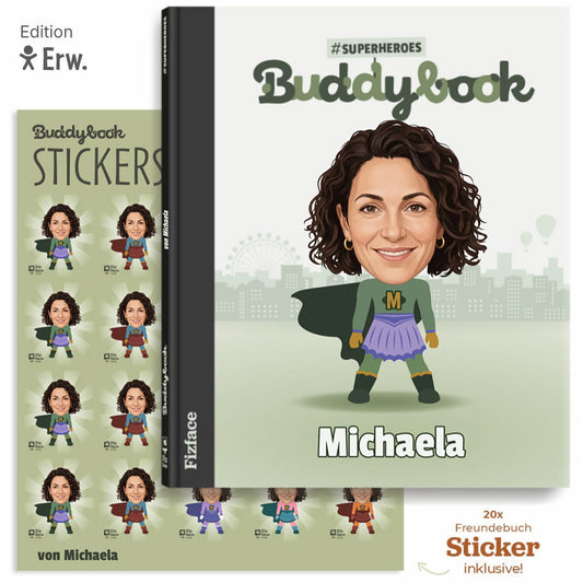 Buddybook Superheroes – Adults Edition