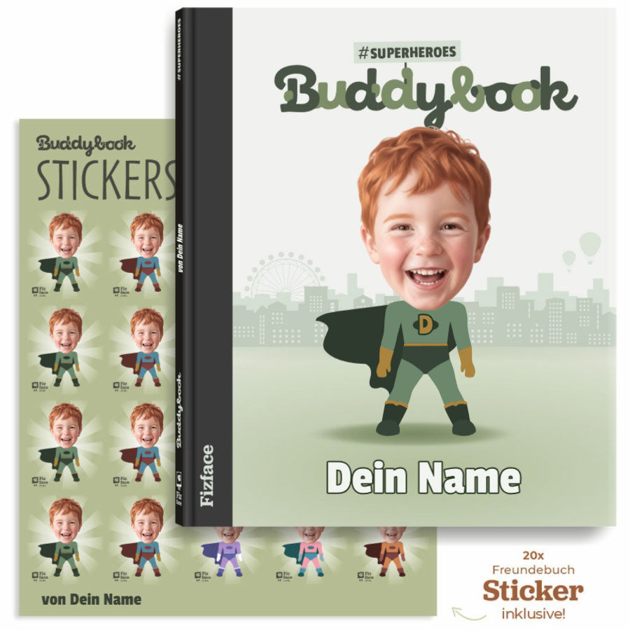 Buddybook Superheroes