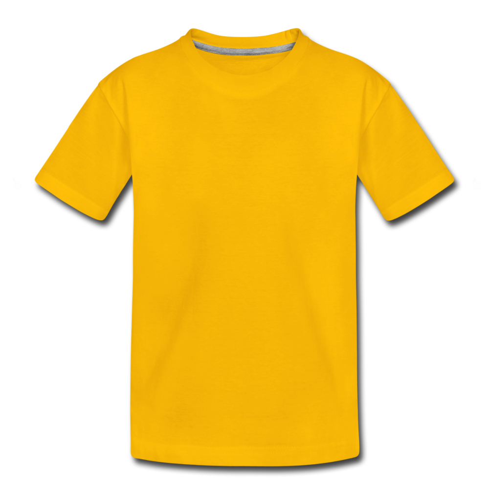 Kids' Premium T-Shirt - Musiker - Sonnengelb